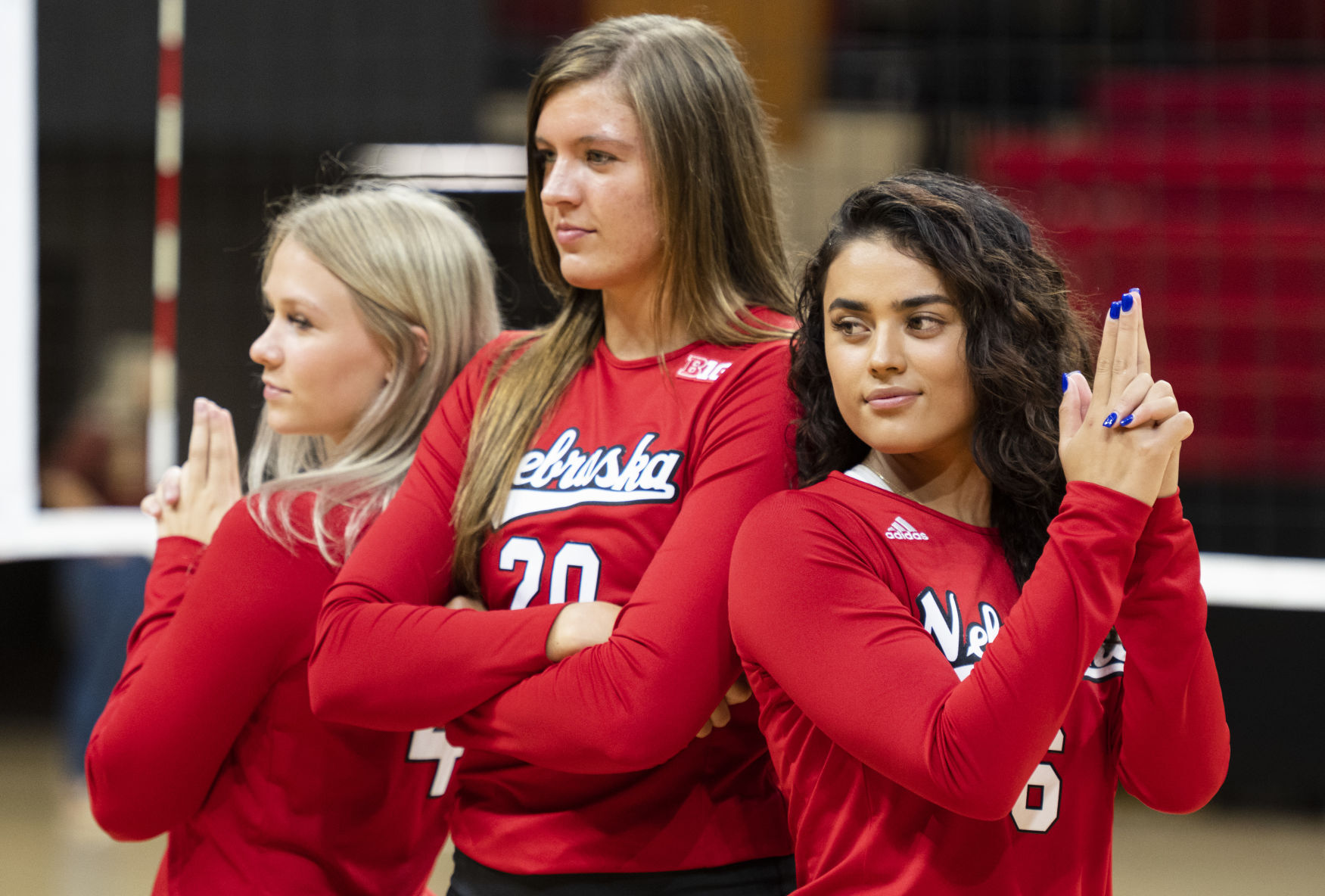 NU volleyball media day, 8.7